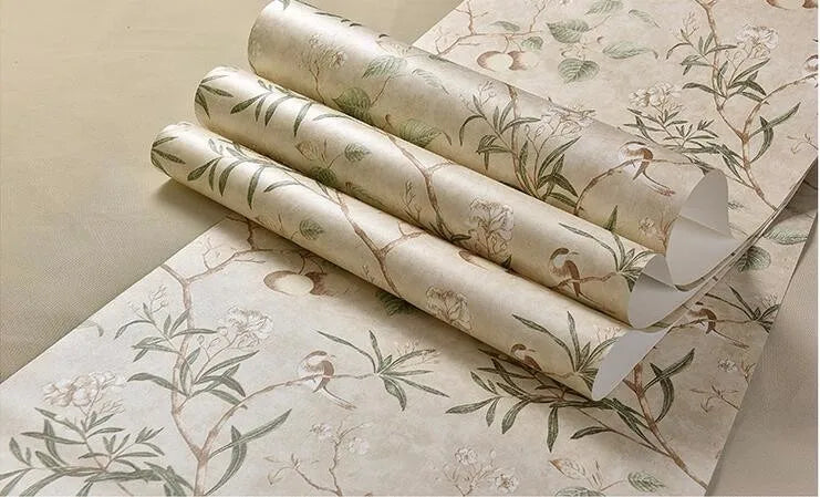 American apple tree flowers wallpapers TV background 3D wallpaper for living room papel de parede art wall papers home decor