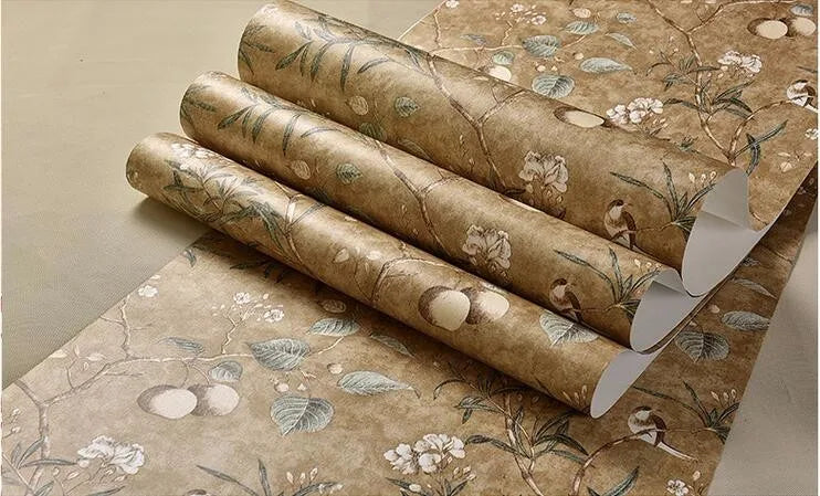 American apple tree flowers wallpapers TV background 3D wallpaper for living room papel de parede art wall papers home decor