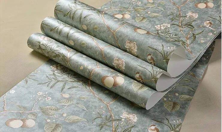 American apple tree flowers wallpapers TV background 3D wallpaper for living room papel de parede art wall papers home decor