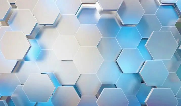 beibehang Customize the latest bedroom and living room decor with three-dimensional abstract geometric background wallpaper