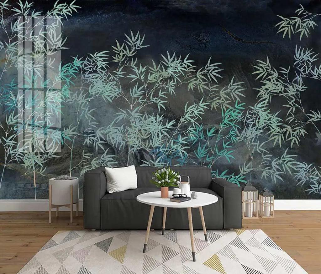 beibehang custom Ink bamboo flowers and birds Murals Modern wallpapers for Living Room Bedroom mural Wall Papers Home Decor