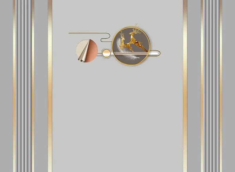 beibehang Customize the latest bedroom and living room decor with three-dimensional abstract geometric background wallpaper