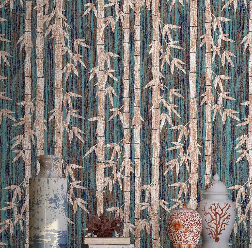 beibehang custom Ink bamboo flowers and birds Murals Modern wallpapers for Living Room Bedroom mural Wall Papers Home Decor