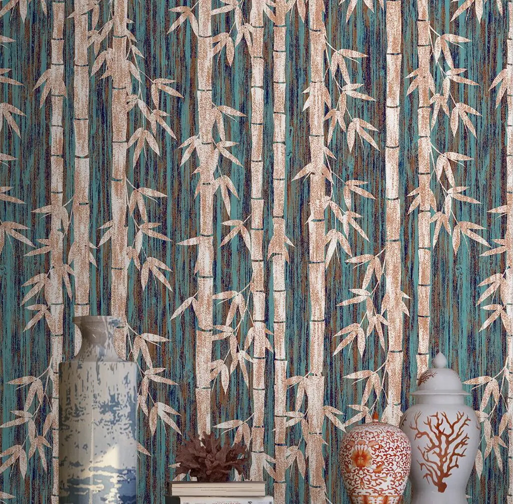 beibehang custom Ink bamboo flowers and birds Murals Modern wallpapers for Living Room Bedroom mural Wall Papers Home Decor