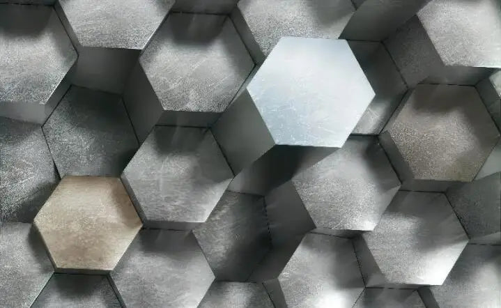 beibehang Customize the latest bedroom and living room decor with three-dimensional abstract geometric background wallpaper