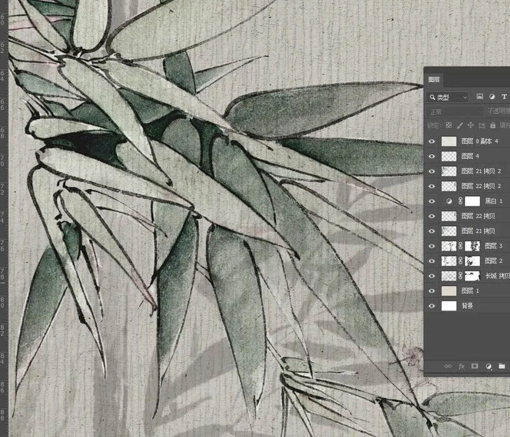 beibehang custom Ink bamboo flowers and birds Murals Modern wallpapers for Living Room Bedroom mural Wall Papers Home Decor