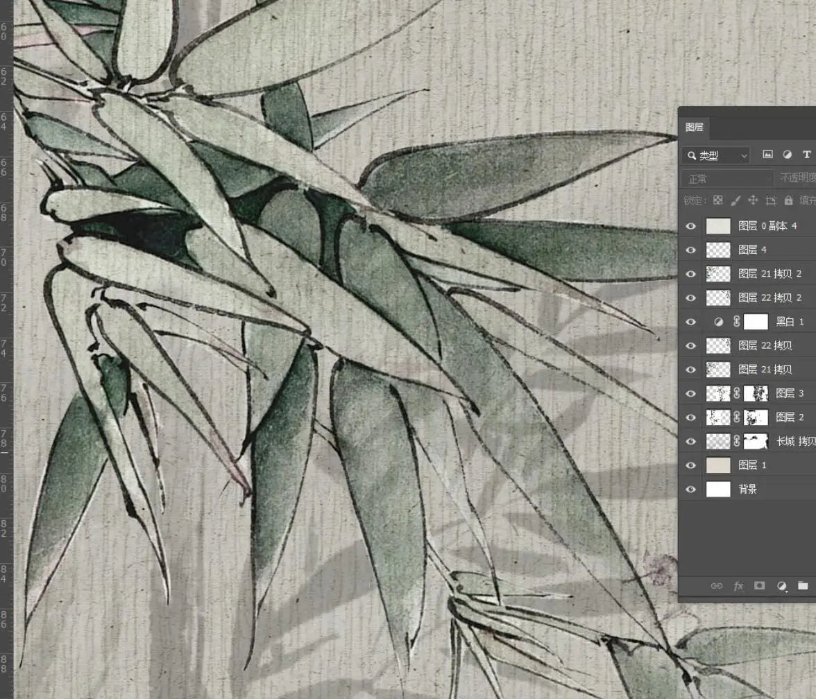 beibehang custom Ink bamboo flowers and birds Murals Modern wallpapers for Living Room Bedroom mural Wall Papers Home Decor