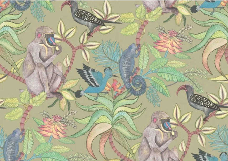 beibehang Customized Modern American TV Monkey Bedroom Children's Eco-friendly Stereo Wallpaper papel de parede papier peint